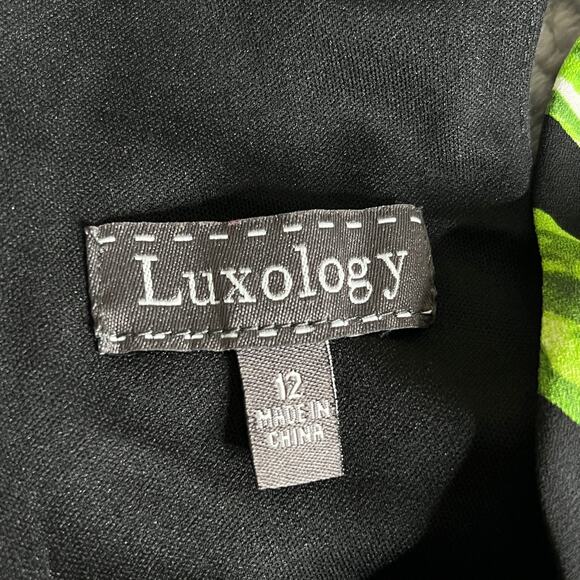 Luxology NEW Hibiscus Floral Print Jumpsuit Romper - Size 12 - Wide Leg Pants - Picture 4 of 10